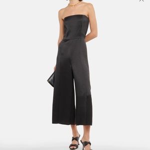 NWT Vince hammered satin wide leg jumpsuit. Size 14